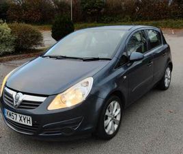 VAUXHALL, CORSA, HATCHBACK, 2008, MANUAL, 1248 (CC), 5 DOORS
