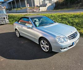 MERCEDES CLK CABRIO W209 TOP INSPEKTION NEU ERST 154TKM