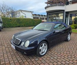 MERCEDES CLK CABRIO CLK 200 CLASSE CLK (C/A208) CLK 200 KOMPRESSOR CAT CABRIO ELEGANCE EVO