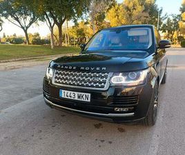 LAND ROVER RANGE ROVER LWB SDV8 LAND-ROVER - RANGE ROVER 4.4 SDV8 249KW SVAUTOBIOGRAPHY LWB