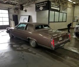 CADILLAC FLEETWOOD BROUGHAM 1984 FLEETWOOD BROUGHAM D
