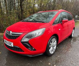 VAUXHALL ZAFIRA 2.0 CDTI SRI MPV 5DR DIESEL MANUAL EURO 5 (130 PS)