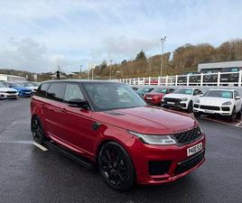LAND ROVER RANGE ROVER SPORT P400 2020 RANGE ROVER SPORT P400 MHEV HST 3.0 PETROL IN FIRENZE RED / BLACK ROOF