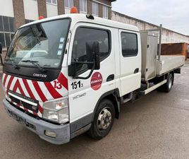 MITSUBISHI CANTER 7C15 DOUBLE CABINE BENNE 7,5 TONNES