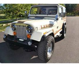 JEEP CJ7 LAREDO 5.3L-POWERED 1986 JEEP CJ-7 LAREDO 5-SPEED