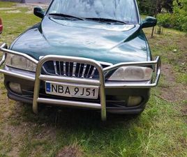 SPRZEDAM SSANGYONG MUSSO 2,9 TD 4X4 KLIMA OSTRÓW MAZOWIECKA • OLX.PL