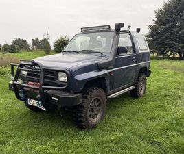 DAIHATSU FEROZA DAIHATSU FEROZA 1.6 BENZYNA 4X4 WĄWELNO • OLX.PL