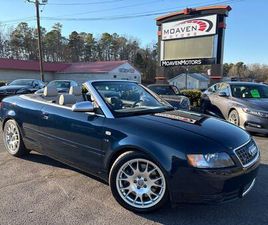AUDI A4 CABRIO S4 USED 2006 AUDI S4 QUATTRO CABRIOLET 2D