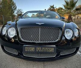 BENTLEY CONTINENTAL GTC BENTLEY CONTINENTAL GT DESCAPOTABLE AUTOMÁTICO DE 2 PUERTAS