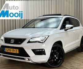 SEAT ATECA 2.0 ECOTSI FR 4DRIVE *PANORAMADAK* | 360 CAMERA | CARPLAY | KEYLESS | LEDER/ALCANTARA | ADAPT. CRUISE | STOELVERWARMING