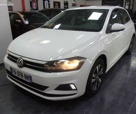VW POLO 6 1.0 MPI 65 CONFORTLINE 9/18 145MKM 1°M / FRANCE ECRAN TACTILE/TEL/JA15 BI-TON/FACTURES ENTRETIEN