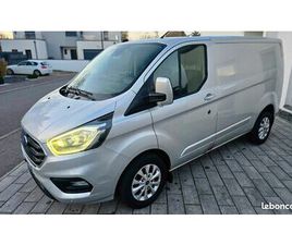 FORD TRANSIT CUSTOM FOURGON LIMITED 2.0 130 CH ~ CAMÉRA DE RECUL SIÈGES CHAUFFANTS CARPLAY RÉGULA...