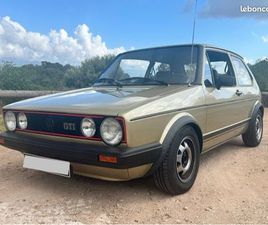 VOLKSWAGEN GOLF 1 GTI 1983