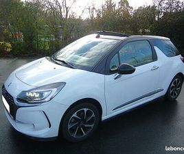 DS DS3 CABRIOLET - 1.2 THP 110CH - 2018 - 48 000KMS - EAT6 - PERFORMANCE LINE - COURROIE NEUVE