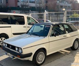 VENDS VOLKSWAGEN GOLF, GL, CABRIOLET, 1986