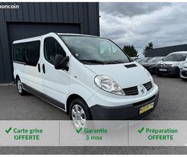 RENAULT TRAFIC LONG 2.0 DCI 90 L2H1 9PLACES () MINI BUS