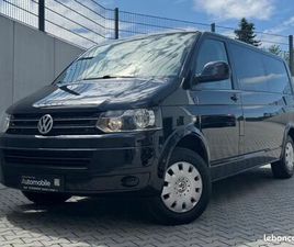 VOLKSWAGEN TRANSPORTER T5 VW T5 CARAVELLE LONG CONFORTLINE 2.0 TDI 140 CH - ATTELAGE - NAVI - RÉGULATEUR - CHAUFFAGE AUXILIAIRE - 9 PLACES