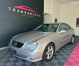 MERCEDES CLASSE CLK CABRIOLET C 208 200 K AVANTGARDE - DEUXIEME MAIN - PEU KILOMETREE
