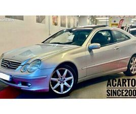 MERCEDES C220 CDI COUPE/131000KM/1MAIN/CARNET COMPLET/AN2003