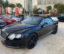 BENTLEY CONTINENTAL GTC W12 SPEED