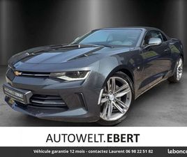 CHEVROLET CAMARO CABRIOLET CHEVROLET CAMARO CABRIOLET TOUT COMPRIS HORS HOMOLOGATION 4500E
