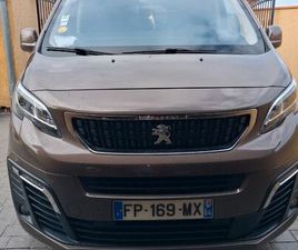 PEUGEOT TRAVELLER PEUGEOT TRAVELLER ALLURE 2.0 BLUEHDI 8 PLACES - 2019 - TOUTES OPTIONS - TRÈS PROPRE
