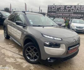CITROEN C4 CACTUS CITROEN C4 CACTUS PHASE 2 1.6 BLUEHDI 100CH FEEL EDITION * GPS RADAR BLUETOOTH RÉGULATEUR CLIM JANTES ALU * CRIT'AIR 2 * FACTURES D'ENTRETIEN À JOUR * 124138 KM