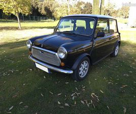 MINI MAYFAIR 1989 – 50 000 KM D’ORIGINE – NOIRE/TOIT BLANC
