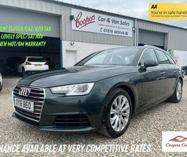 AUDI A4 AVANT 2016 AUDI A4 AVANT 2.0TDI ULTRA SE (150PS)