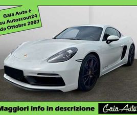 PORSCHE 718 CAYMAN GTS CAYMAN 4.0 GTS MANUALE (DIVERSE DISPONIBILITÀ)
