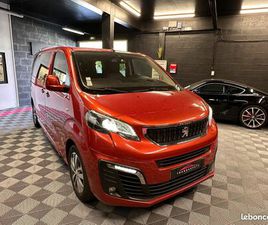 PEUGEOT TRAVELLER PEUGEOT EXPERT CABINE APPROFONDIE TRAVELLER STANDARD BLUEHDI 180 SS EAT6 FIXE PREMIUM / 7 PLACES / CUIR / APPLE CARPLAY / TOIT PANORAM