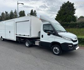 IVECO DAILY 35C17 CHASSIS CABINE PLUS EMPAT 3000 REMORQUE