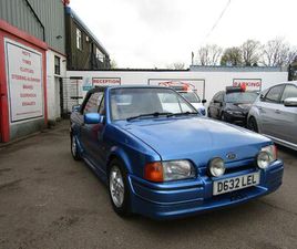 FORD ESCORT CABRIOLET 1986 - 1.6 2-DOOR