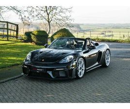 PORSCHE 718 BOXSTER SPYDER RS 718 SPYDER RS, FRONT LIFT, PCCB'S, 918'S, BOSE, LED LIGHTS, 1 OWNER, FULL PPF AND PORSCHE WARRANTY