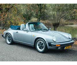 1987 PORSCHE 911 CARRERA 3.2 CABRIOLET - G50