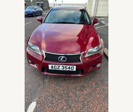 LEXUS GS GS 300H 2.5 300H LUXURY CVT EURO 5 (START/STOP) 4DR