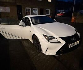 LEXUS RC RC200T 2.0 200T F SPORT AUTO EURO 6 (START/STOP) 2DR