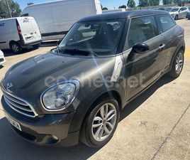 MINI PACEMAN COOPER D MINI PACEMAN COOPER D PACEMAN ALL4