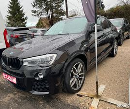 BMW X4 M SPORT XDRIVE 20DA 190 CH BVA8 PHARE LED PACK CUIR NOIR 4 ROUES MOTRICES RADAR AVANT ARRIERE GARANTIE 1 AN