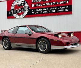 1987 PONTIAC FIERO FOR SALE
