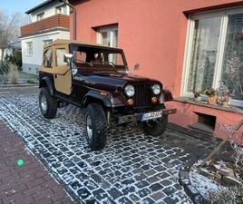 JEEP CJ7 JEEP WUNDERSCHÖNER, ORIGINAL CJ7 JEEP, UNVERBAS...