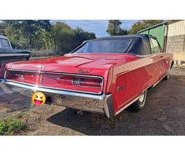 1968 CHRYSLER NEWPORT ROUGE AUTOMATIQUE, 3 VITESSES CONDU...