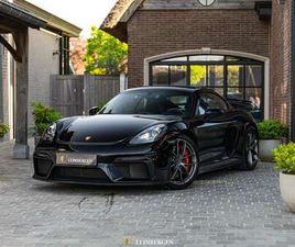 PORSCHE CAYMAN GT4 PORSCHE APPROVED WARRANTY / TOPSTAAT / GT4