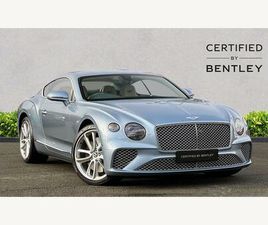 BENTLEY CONTINENTAL GT 4.0 V8 GT AUTO 4WD EURO 6 (START/STOP) 2DR