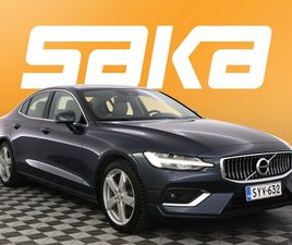 VOLVO S60 VOLVO S60 B5 MHEV BUSINESS INSCRIPTION AUT ** 1 OM SUOMI-AUTO / WEBASTO / KOUKKU / ADAPT CRUISE / HARMAN&KARDON / P. KAMERA **