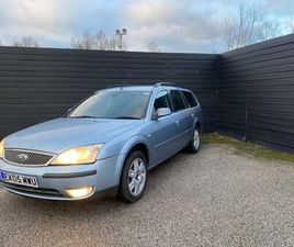 FORD MONDEO SW 2005 FORD MONDEO 2.0 GHIA 5DR ESTATE PETROL MANUAL