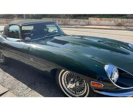 JAGUAR TYPE E 1967 JAGUAR E-TYPE VERT MANUEL, 5 VITESSES CONDUITE À GAU...