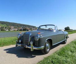 MERCEDES CLASSE S 220 S 1957 MERCEDES-BENZ 220 - 220 S CABRIOLET