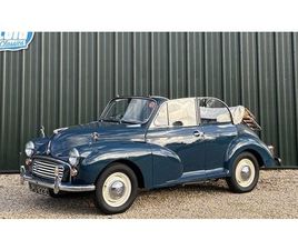 MORRIS MINOR 1965 MORRIS MINOR BLEU MANUEL, 4 VITESSES CONDUITE À DROI...