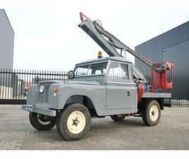 LAND ROVER SERIE II LAND ROVER 109 SERIE 2A CHERRY PICKER BENZINE,RHD, 1964 — OLDTIMERS — MARKTPLAATS